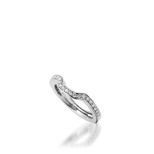 Load image into Gallery viewer, Chantilly White Gold, Diamond Wedding Band
