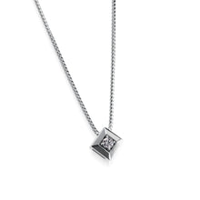 Load image into Gallery viewer, Paloma Confetti Solitaire Diamond Pendant Necklace

