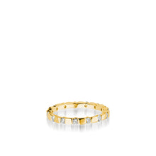 Load image into Gallery viewer, Women&#39;s 18 karat yellow gold Orion Diamond Stack Ring
