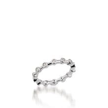 Load image into Gallery viewer, Women&#39;s 18 karat White Gold Paloma Diamond Stack Ring
