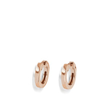 Load image into Gallery viewer, Essence Single Rose Gold Hoop Earrings
