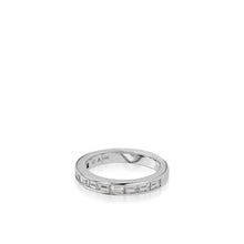 Load image into Gallery viewer, Treasure Baguette White Gold Anniversary Ring
