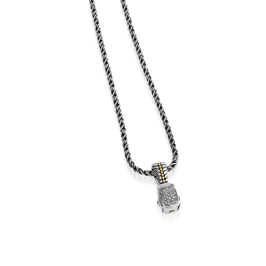 Entwine Small Pave Pendant