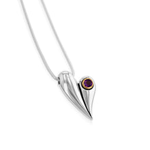 Load image into Gallery viewer, Endearment Gemstone Heart Pendant Necklace
