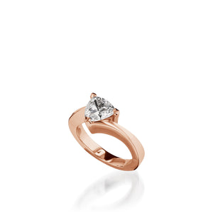 Azure White Gold Engagement Ring
