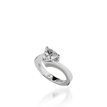 Load image into Gallery viewer, Azure White Gold Engagement Ring
