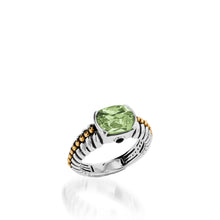 Load image into Gallery viewer, Entwine Prasiolite Small Gemstone Ring
