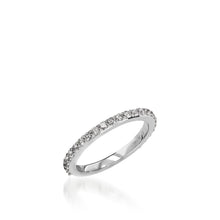 Load image into Gallery viewer, Duchess Round White Gold Engagement Ring
