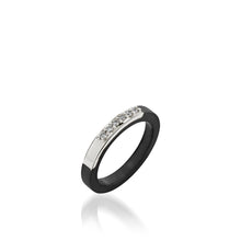 Load image into Gallery viewer, Duplex Pave Ring

