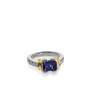 Treasure Small Gemstone and Diamond Ring