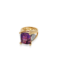 Load image into Gallery viewer, Signature Ametrine and Pave Diamond Ring
