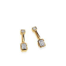 Load image into Gallery viewer, Treasure Diamond Dangle Earrings
