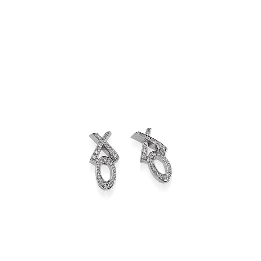 Paris X/O Pave Earrings