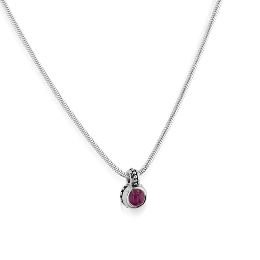 Antigua Birthstone Solitaire Pendant