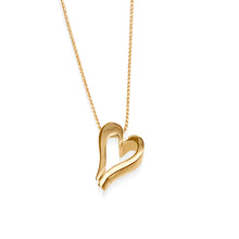 Load image into Gallery viewer, Precious Gold Heart Pendant Necklace
