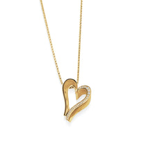 Load image into Gallery viewer, Precious Gold and Diamond Heart Pendant Necklace
