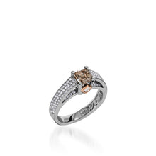 Load image into Gallery viewer, Signature Legacy 1.02 Carat Champagne Ascher Diamond Ring
