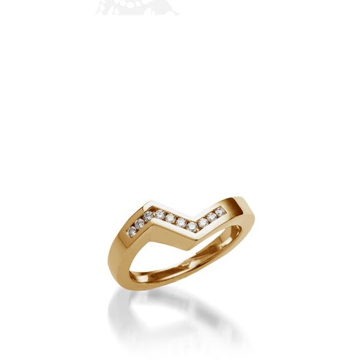 Decision Yellow Gold Wedding Band