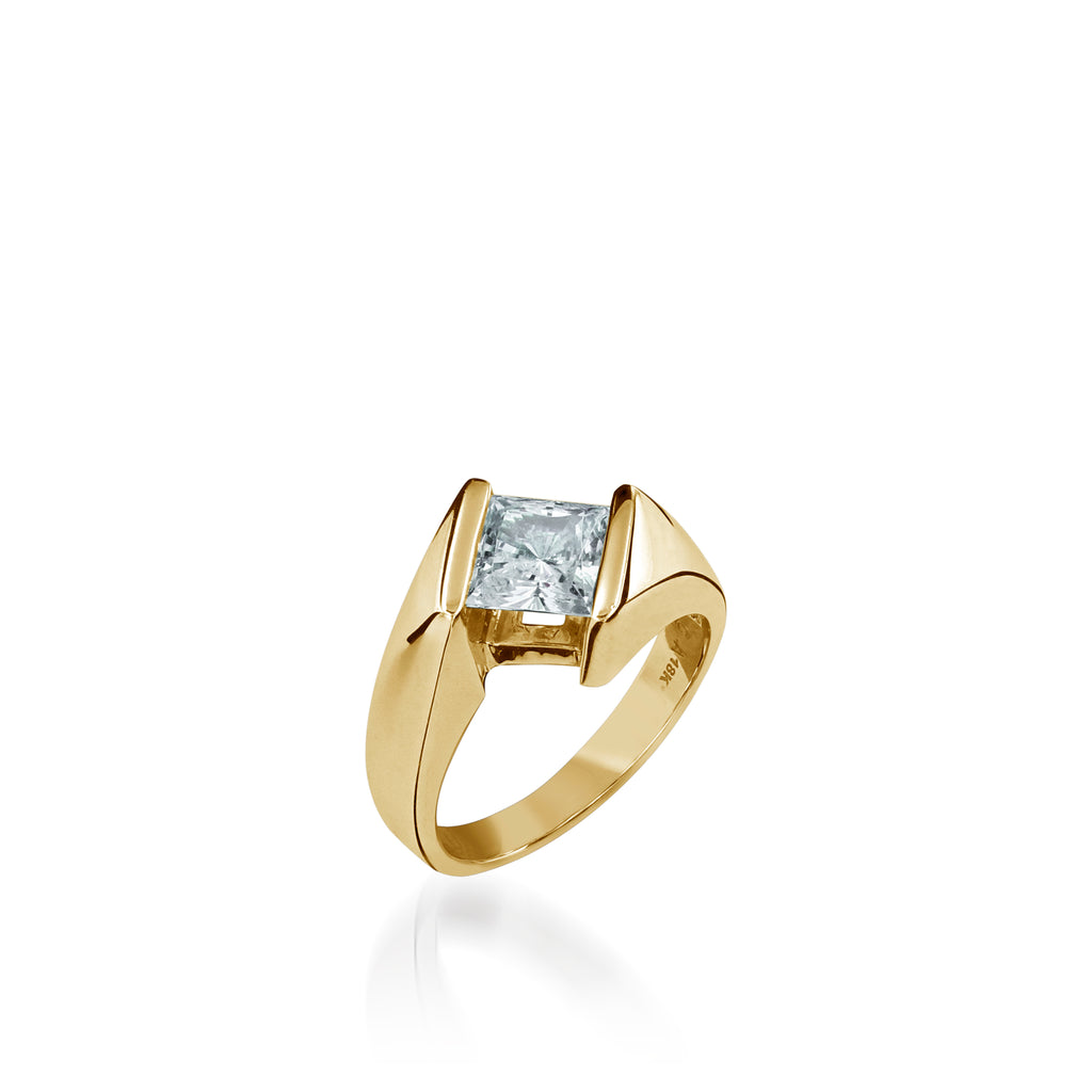 Decision White Gold Engagement Ring – John Atencio
