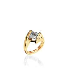 Load image into Gallery viewer, Decision Yellow Gold Engagement Ring
