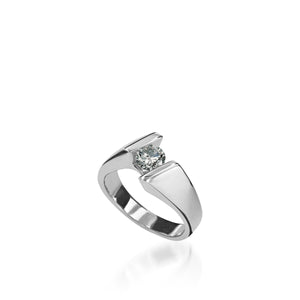 Techla Luminaire Half Carat Lab Diamond Ring