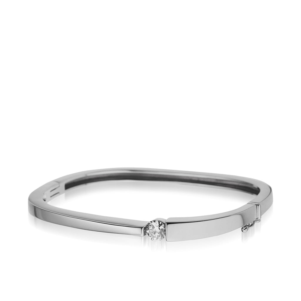 Ashi Diamond Tennis Bracelet, Round, 1 Ct., 14 Karat, White | Chandlee  Jewelers | Athens, GA