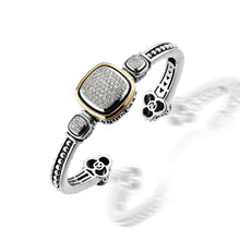 Load image into Gallery viewer, Chorus Pave Diamond Cuff Bracelet
