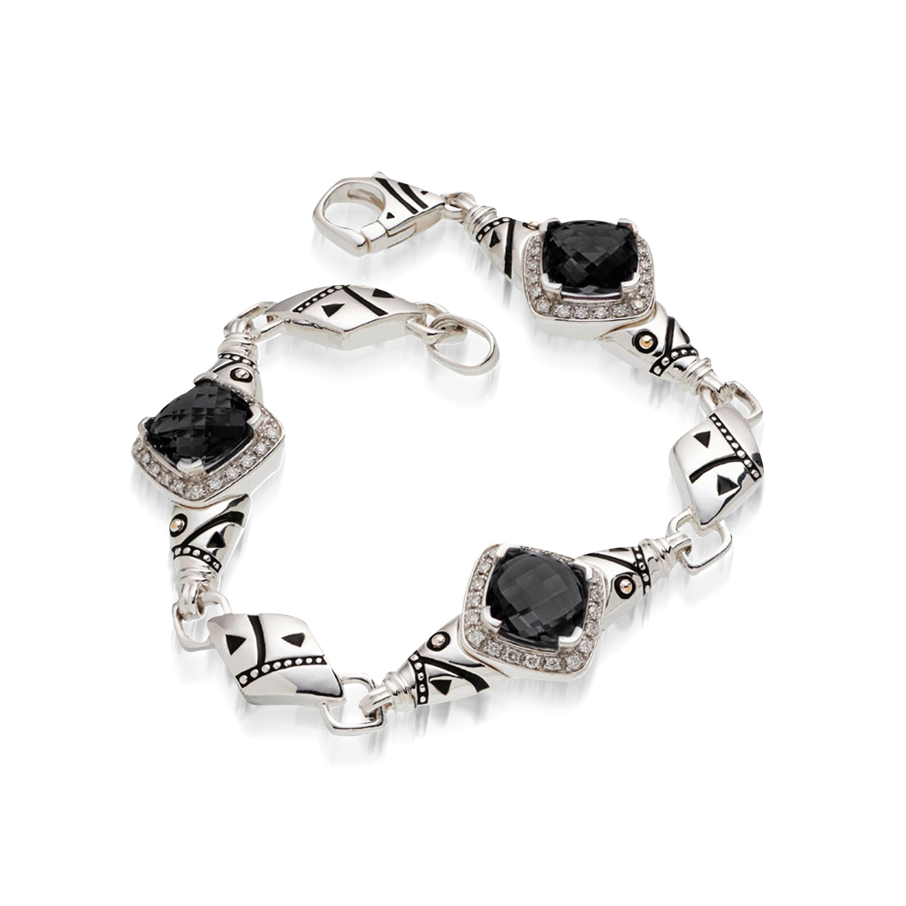 https://johnatencio.com/cdn/shop/products/EL-BDECO3FR-Deco-SS-OX-Silver-Bracelet-1_3000x.jpg?v=1628100921