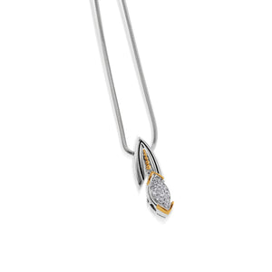 Elixir Pave Diamond Pendant Necklace