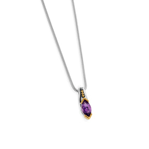 Elixir Small Gemstone Pendant Necklace