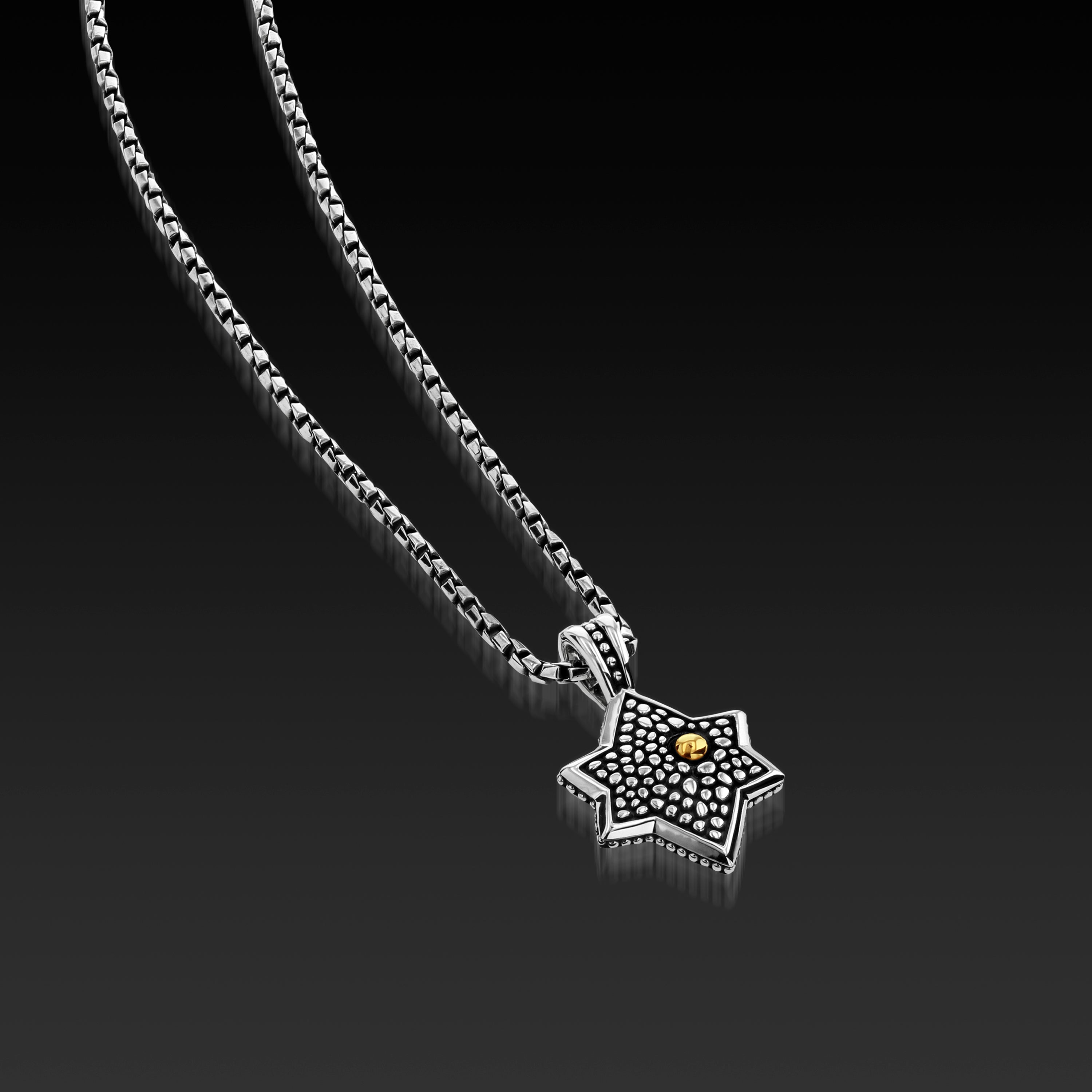 Matrix Star of David Pendant Necklace – John Atencio