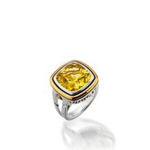 Load image into Gallery viewer, Chorus Lemon Quartz Ring
