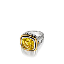 Load image into Gallery viewer, Chorus Lemon Quartz Ring
